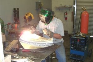 RtwPaul, in a former life, with the tools of the trade. Photo: rtwPaul