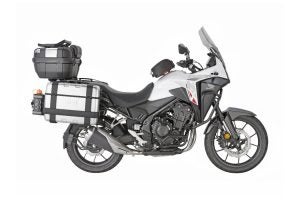GIVI will take your Honda NX500 and set it up for long-haul touring. Photo: GIVI