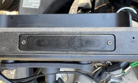 Aoocci C6 Pro SD card and USB-C port cover